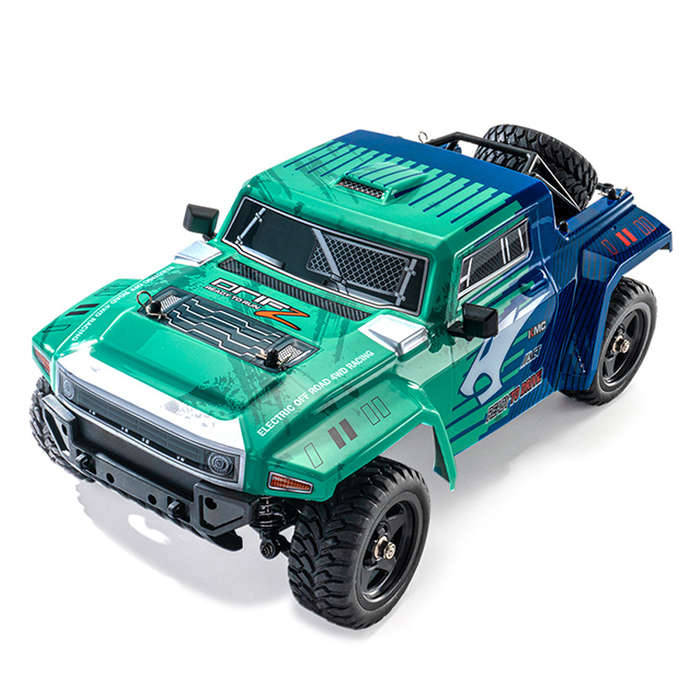 Green - SY 1202 1/12 2.4G 4WD RC Car W/ Gyro High-speed Short Course Off-road Vehicle Models Full Pr