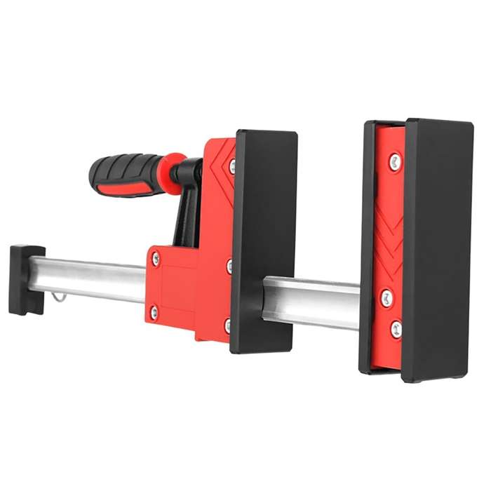 16 inch - 2-Pack 16-Inch Heavy-Duty Parallel Clamps, 700kg Clamping Force & 95mm Throat Depth, Quick