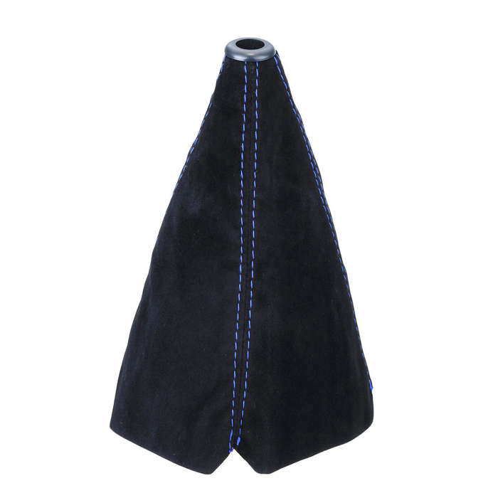 Black - Auto Car Universal Suede Leather Shift Boot Cover Gaiter Gear Manual Shifter