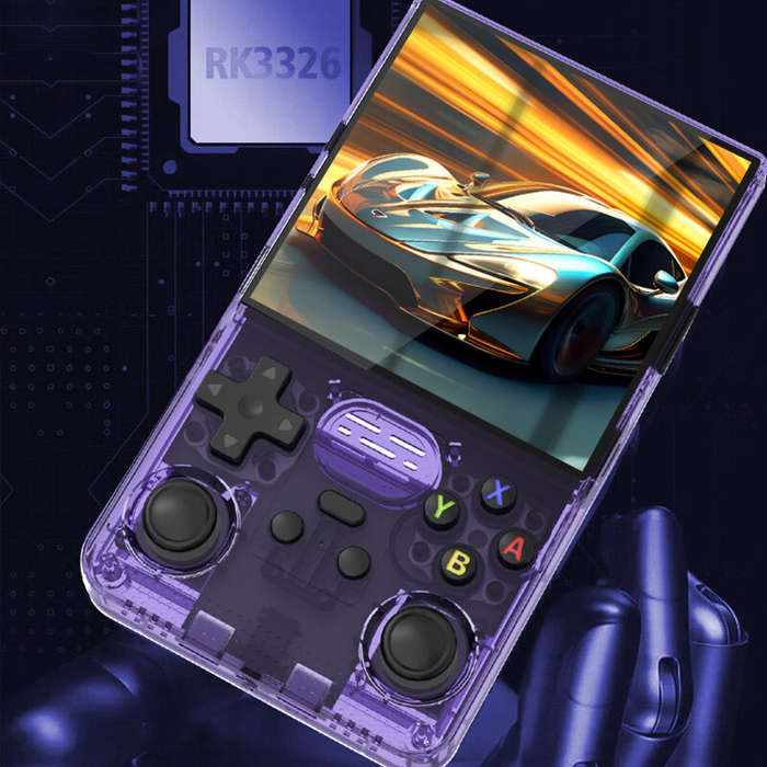 Green - R39 MAX 64G Linux System Handheld Game Console 4-Inch HD Screen RK3326 30+ Emulators 20000+