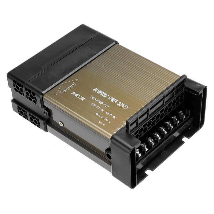 DC 12V - iMars 400W LED Rainproof Switching Power Supply Transformer AC 220V To DC 12V 24V Power Inv
