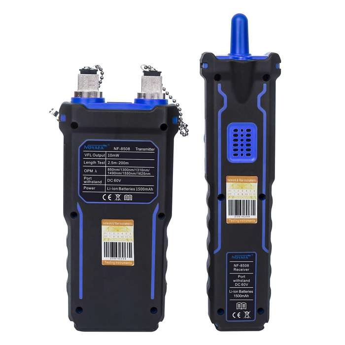 NOYAFA NF-8508 Network Cable Tester Optical Wire Meter Tracer LCD Digital Rechargeable Network Line