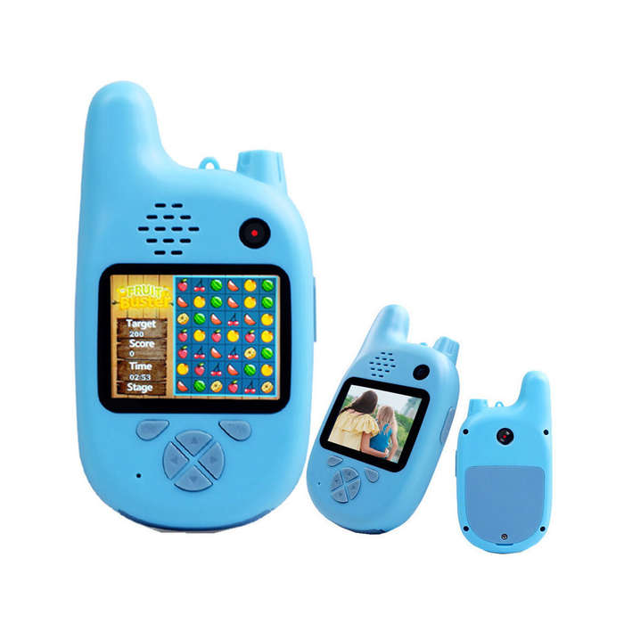 Pink - IPRee X3 Children 1080P 2000W Camera Walkie Talkie Multifunction VCR MP3 Video Recorder Photo