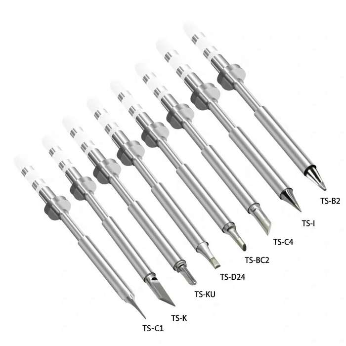 TS-BC2 - TS-C1 TS-K TS-KU TS-D24 TS-BC2 TS-C4TS-I TS-B2 Replacement Soldering Iron Tips for SQ-001 S