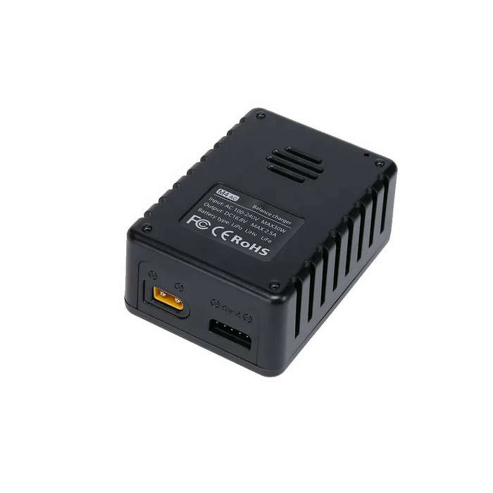 EU Plug - iFlight M4 AC 100-240V 30W Battery Charger 2.5A 25W Charging Power for 1-4S XT30 Battery