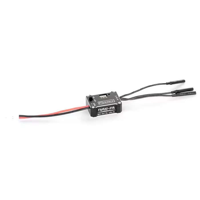 Black - FLYUEACE 1224 4500KV Brushless Motor 25A ESC Combo for Land Rover FMS FCX24M SCX24 1/24 Rock