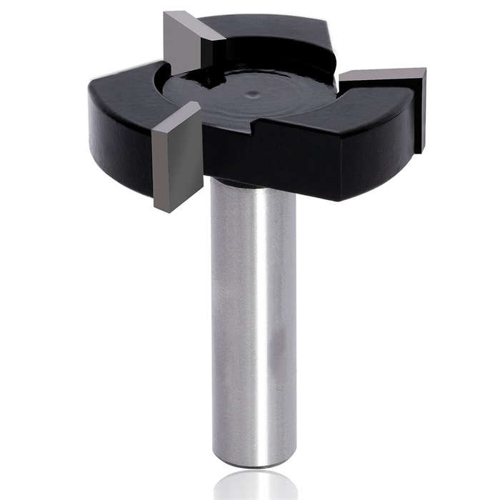 12mm shank - LAVIE 12mm 1/2 Inch Shank 3 Flutes CNC Spoilboard Surfacing Router Bit Carbide Slab Fla