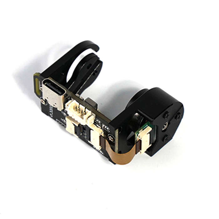 Black - X-CAM & Astro VTX FPV Goggles Singel Axi Gimbal Fixed Angle Support CRSF SBUS DBUS DJI Camer