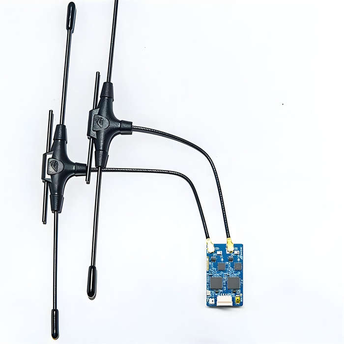 80mm*2 - BAYCKRC 900/2400 900MHz/2.4GHz Dual Band Gemini RX ExpressLRS Receiver for FPV Racer Drone