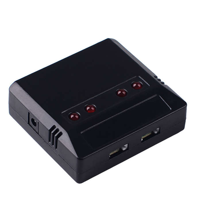 3.7v One To Four Small White Head Charger Toy Battery Quadcopter With Overcharge Protection Drone Ac