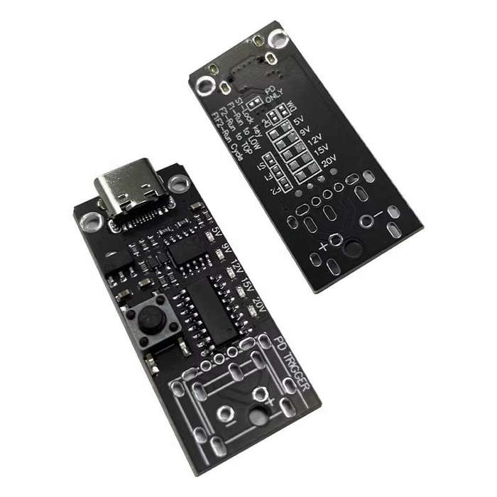 Terminal Output - 100W 5A Type-C Fast Charge Trigger Board Module PD/QC Decoy Board Fast Charge USB
