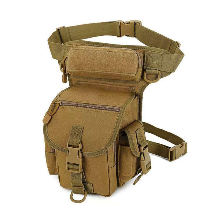 Green - XANES Multi-Purpose Bike Tactical Leg Bag Adjustable Thigh Belt Multifunctional Waist Pack f