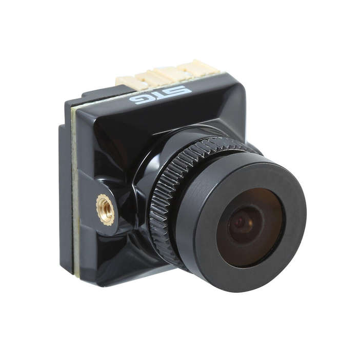 Black - JINJIEAN B19 PRO FPV Camera - 1/2.7'' Sensor, 1500TVL, 135 FOV, 5-30V, OSD for Racing Drone