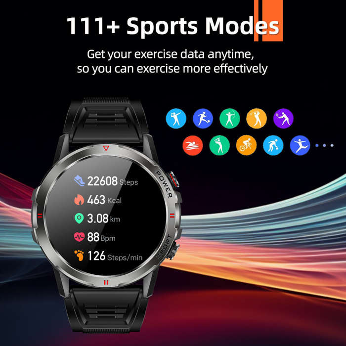Pink - Weofly Explorer 1.43inch AMOLED Display AI Voice Assistant bluetooth Call Heart Rate Blood Pr