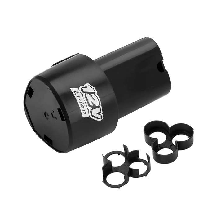 Full Kit - DC12V Direct Insertion 18650 Battery Shell Case Lithium Battery Protection Board Kit 1S f