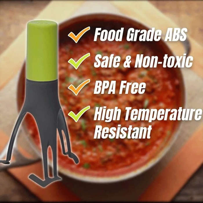 Grey - Electric Automatic Mixer 3 Speed Adjustable Egg Beater Blender Crazy Stick Blender Utensil Tr