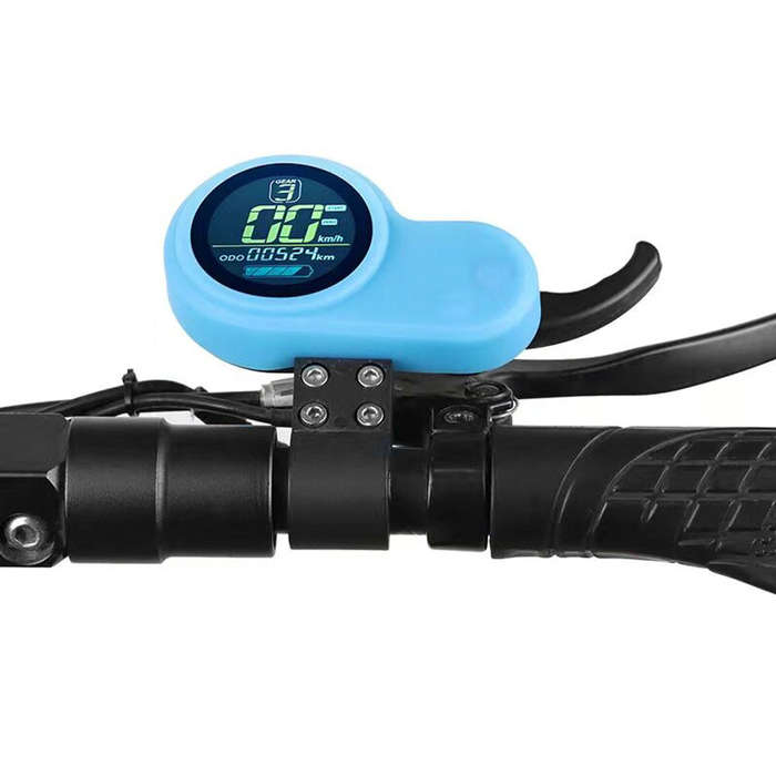 Yellow - LCD Display WaterProof Silicone Protective Cap Electric Scooter Instrument Dashboard New Si