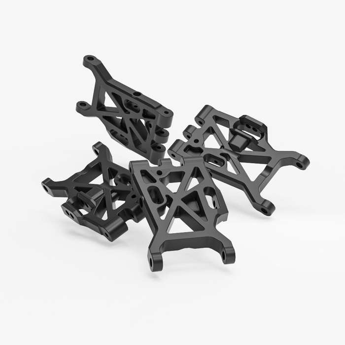 Black - 4PCS ZD Racing MT16 1/16 RC Car Parts Front Rear Lower Suspension Arm Vehicles Models Spare