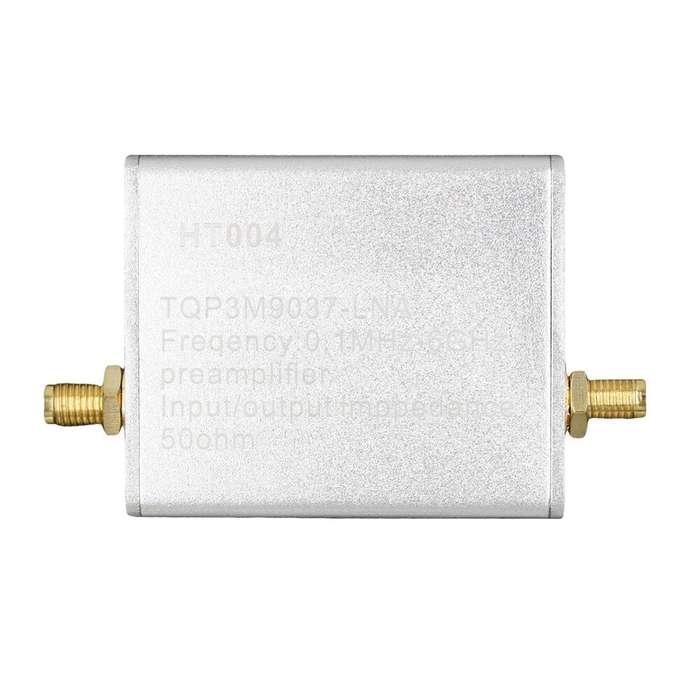 100K-6GHz Full Band Low Noise Amplifier 20dB High Gain Power Preamplifier LNA Module for RF & Softwa