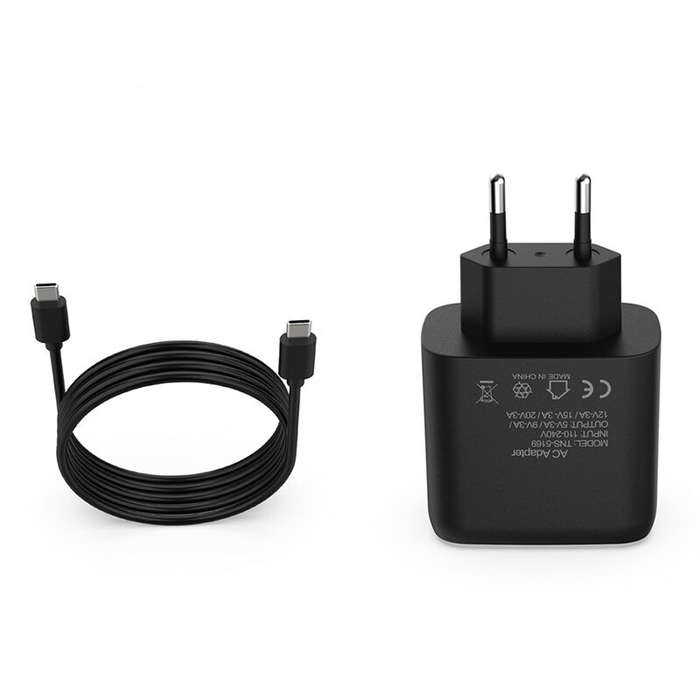 EU Plug - DOBE for Switch2 Host EU Plug Charger 60W Fast Charging Adapter 1.5M Long Compatible with