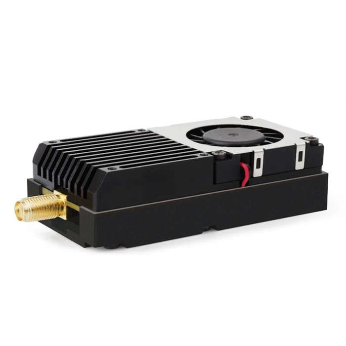 Black - HGLRC 5.8G 5.5W High Power VTX TBS SmartAudio Protocol OSD Parameter Adjustment FPV Transmit