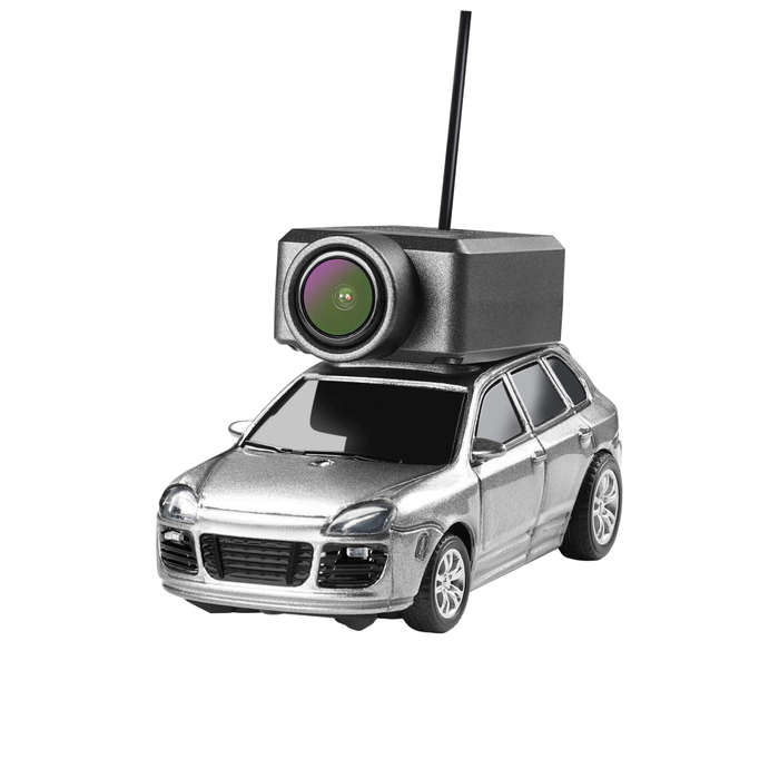 Silver - Wltoys 6401-C 1/64 2.4G FPV RC Car Wifi Camera Photos Videos VR App Control Built In Gyro D