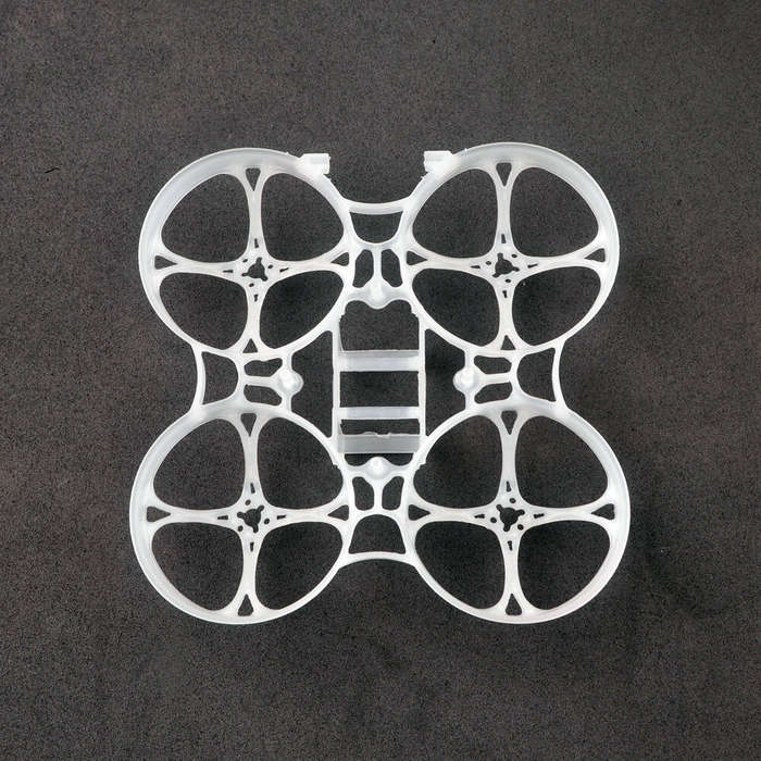 White - Happymodel Mobula7/Mobula7 HD/Mobula7 V2 Part Upgrade 75mm V3 Brushless Tiny Whoop Frame Kit
