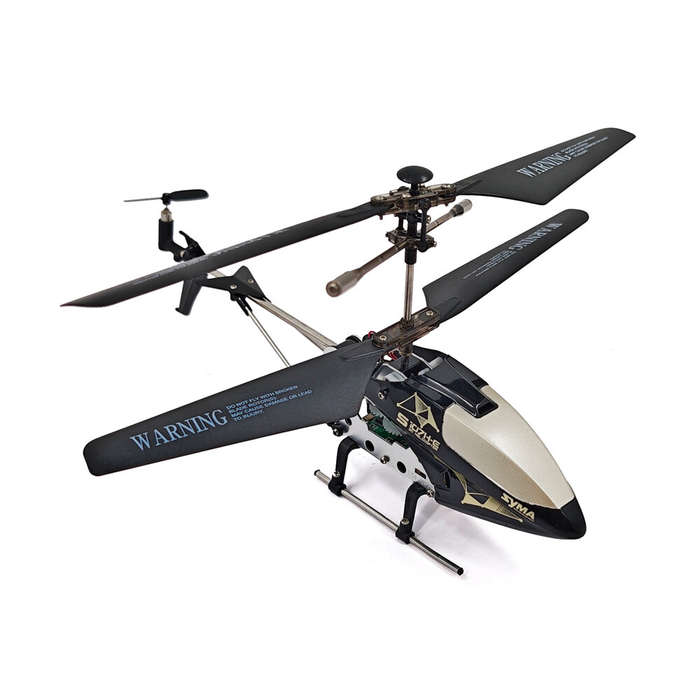 with 1 Battery - SYMA S107H-E 2.4G 4CH Altitude Hold Two Blades RC Helicopter RTF