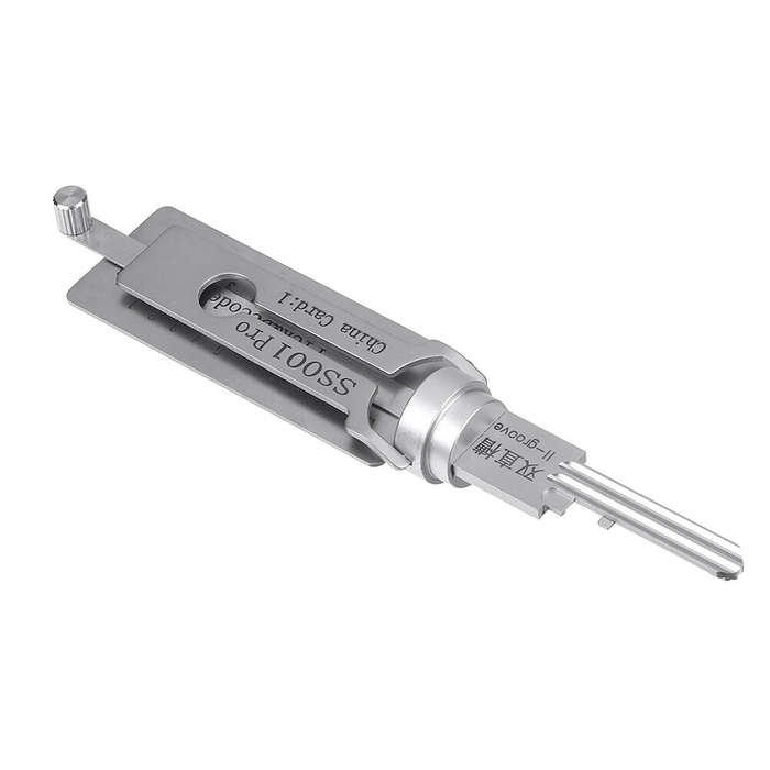SS001 - Civil NSN14 Dr/Bt 2 In 1 Car Door Lock Pick Decoder Unlocking Tools Locksmith Tools