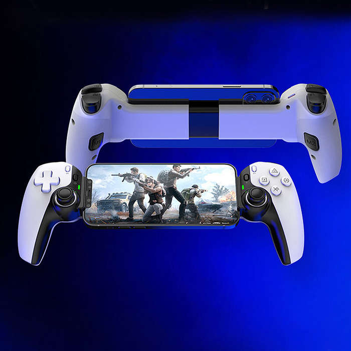 Black - BSP-D09 Mobile Phone Stretchable bluetooth Controller Gamepad for Switch/PS3/PS4/PC Tablet W