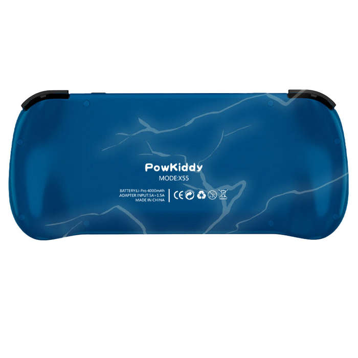 POWKIDDY X55 144GB 20000 Games 5.5 inch RK3566 Handheld Game Console Open-Source Retro Video Game Pl