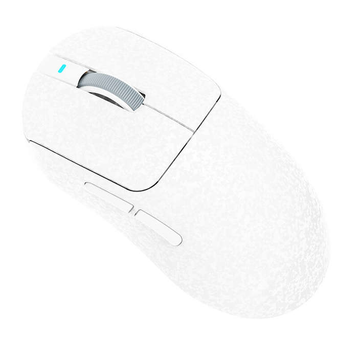 Black - AJAZZ AJ199 MAX Carbon Fiber Wireless Gaming Mouse Tri-Mode PAW3395 Sensor 32000 DPI 800mAh