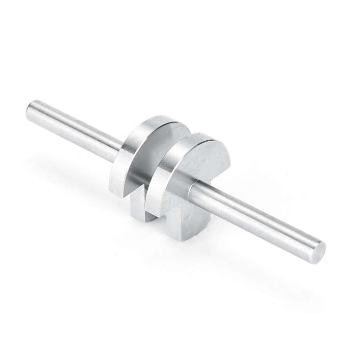 Silver - Eachine ET8 Horizontal Complete Gas Adjustable Speed Double Valve Engine Parts Metal Cranks