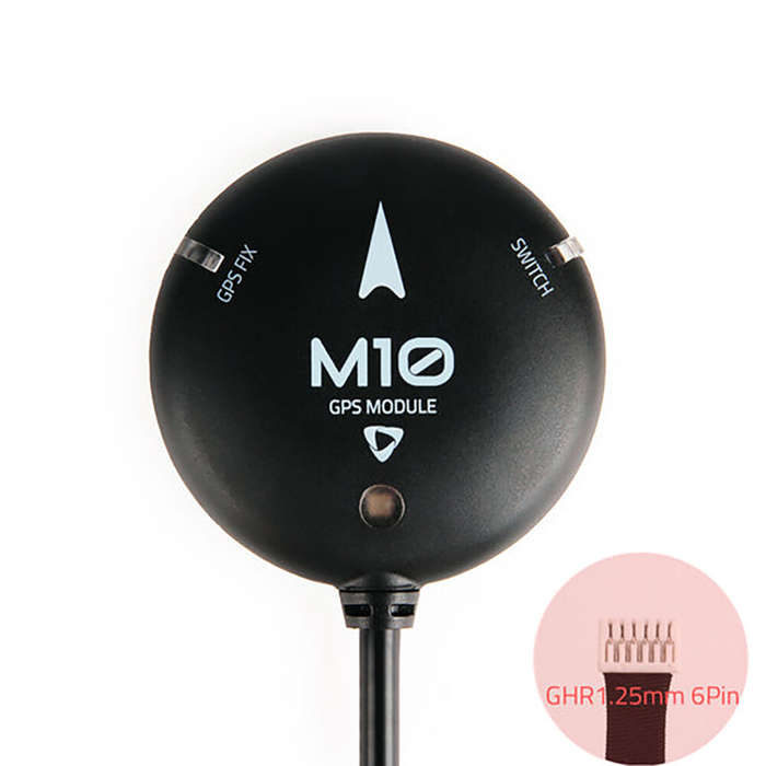 for Pix32 - Holybro M10 GPS Module with Compass LED Indicator Onboard Buzzer for Pix32 Pixhawk 1/2.4