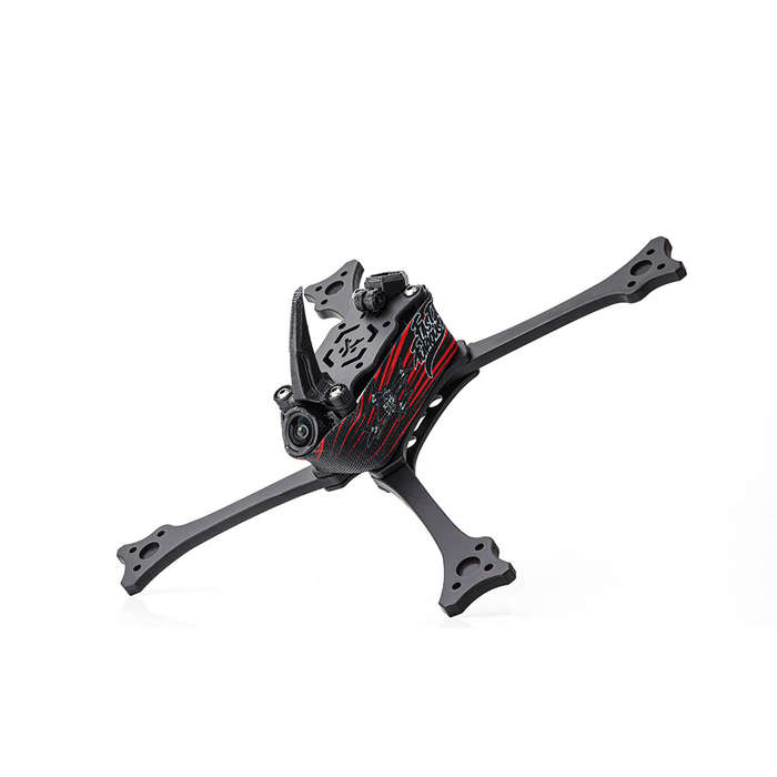 Black - HGLRC Wind5 Lite V2 195mm Wheelbase 5 Inch Frame Kit for RC FPV Racing Drone