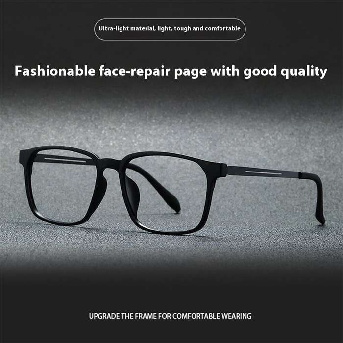 +250 - Titanium Frame Reading Glasses for Men Women Fashion Simple Flexible Lightweight Comfy Eyegla