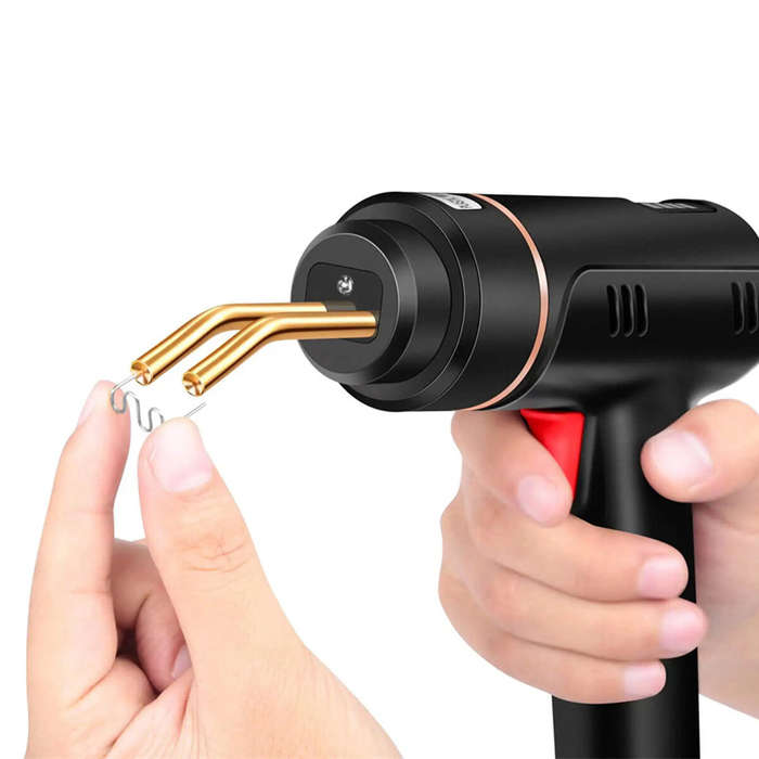 Yellow S - 200W Hot Stapler Plastic Welding Machine Rechargeable 5000mAh Battery Fast Heating Multif