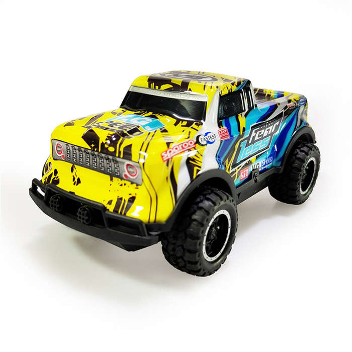 Green - KYAMRC Y241 1/24 27HZ Mini RC Car Toy Off Road Children Gift w/ Light