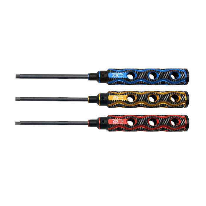 Blue - RJX 4PCS Hollow Handle Hex Screw driver Tools Kit Set 1.5mm / 2.0mm / 2.5mm / 3.0mm for RC Mo