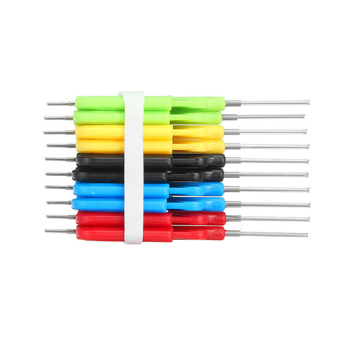 Test Clamp+Cable - 10pcs SDK08 Test Clips with Dupont Cable 40V SMD Gripper IC Test Hook Clips Elect