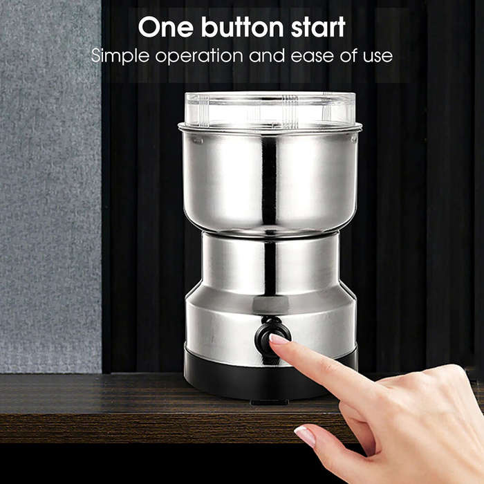 EU Plug - Home Kitchen Electric Milling Machine Multipurpose Electric Coffee Bean Grinding Tool Stai