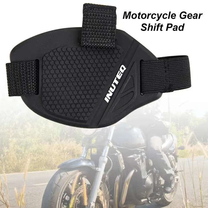 Red - Motorcycle Shift Pad Rubber Dust Cover Protective Cover Adjustable Shifter Protective Cover An