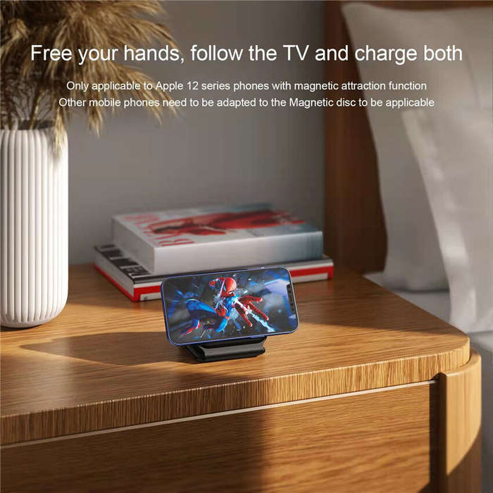 White - 15W 10W 7.5W 5W Wireless Charger Fast Wireless Charging Pad for Qi-enabled Smart Phones for