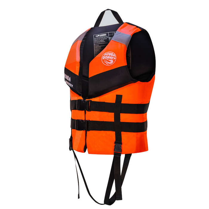 S - Adults Universal Outdoor Neoprene Life Jacket Water Sports Buoyancy Vest Kayaking Boating Swim D