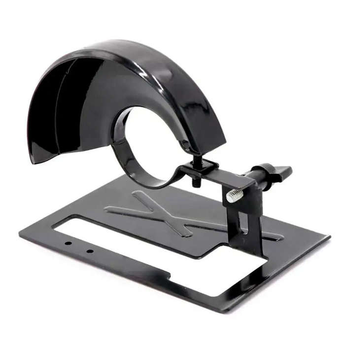 Black - Angle Grinder Base Balance Bracket Adjustable Thickened Base Woodworking Protection Holder C