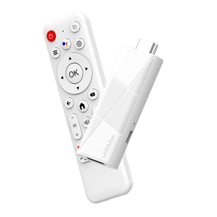 2+16G - H96Max Android 14.0 TV Stick RK3518 2GB 16GB Quad-core 3D 4K Ultra HD Streaming Media Player