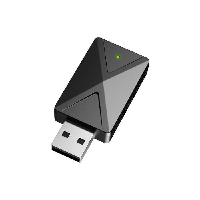 Black - BABAOLONG 2 in 1 CarPlay Android Auto Adapter Wireless Conversion USB Type-C Plug and Play D