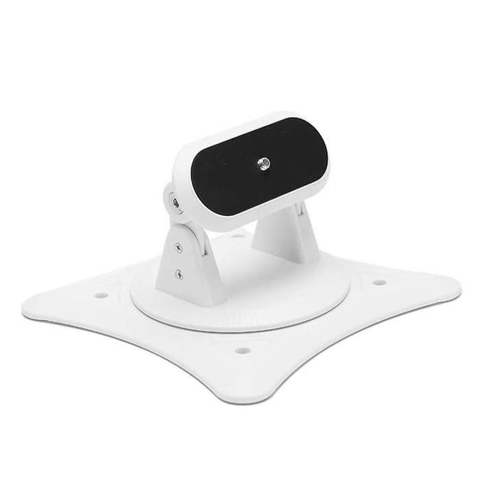 Black - Universal Projector Mount 360 Rotation Adjustable Bracket 180 Tilt Desktop Wall Ceiling Moun
