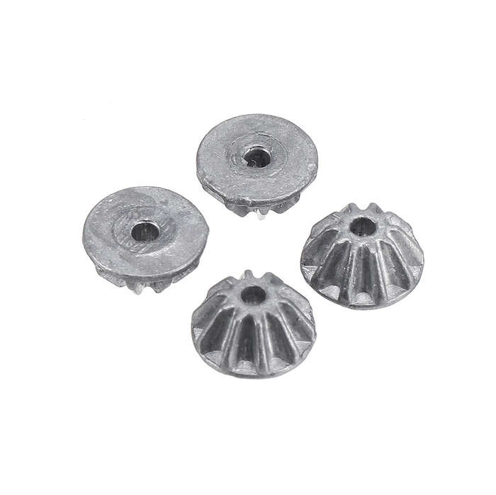 4PCS Wltoys 124016 124017 124018 124019 12429 1/12 RC Car Spare Zinc Alloy 10T Diff Small Planetary