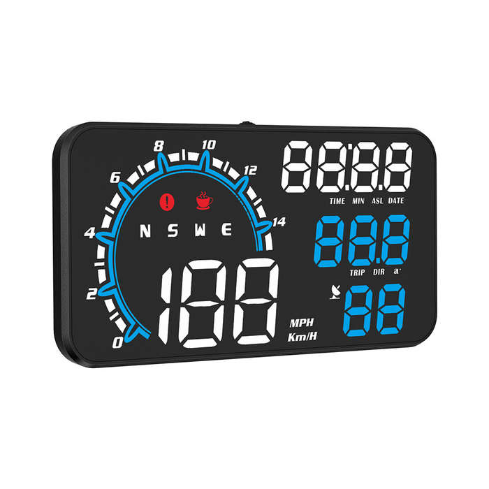 G11 Universal HUD GPS Head Up Display Speedometer Odometer LED Display Windscreen Projector with Ove